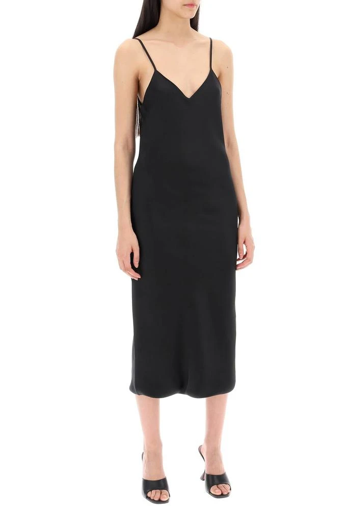 Norma Kamali midi crêpe slip dress 2