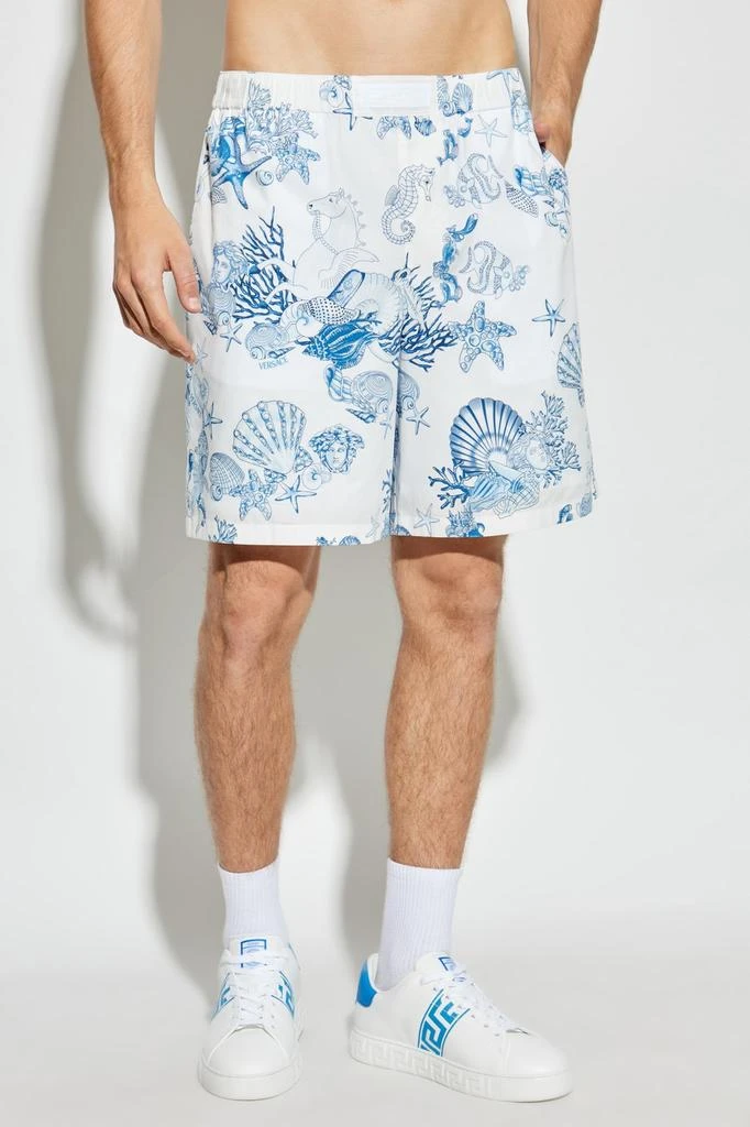 Versace Versace Allover Print Shorts 2