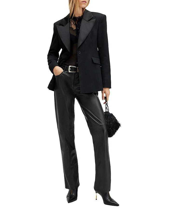 ALL SAINTS Saige Lea Leather Pants 2