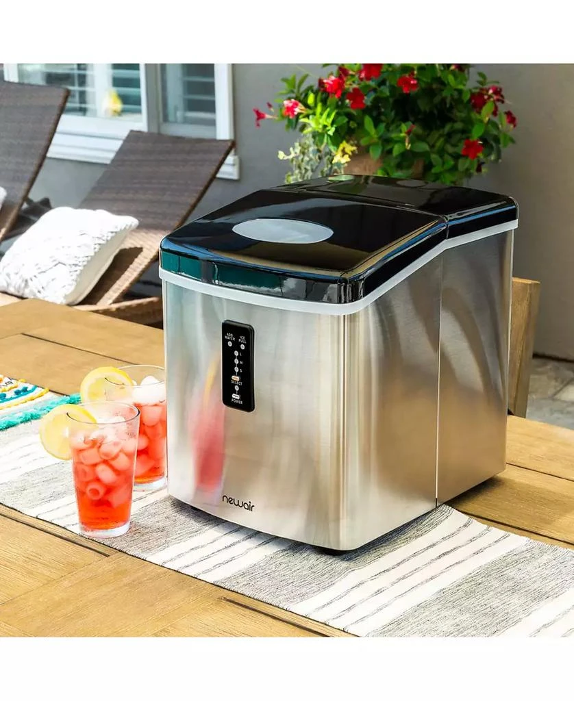 Newair Countertop Ice Maker, 28 lbs. of Ice a Day, 3 Ice Sizes, BPA-Free Parts 7