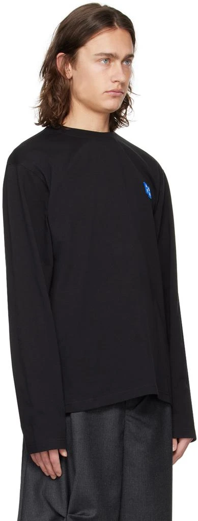 ADER error Black Significant Patch Long Sleeve T-Shirt 2