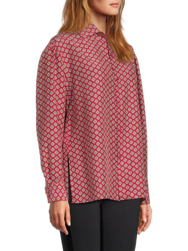 Ralph Lauren Print Silk Shirt 3