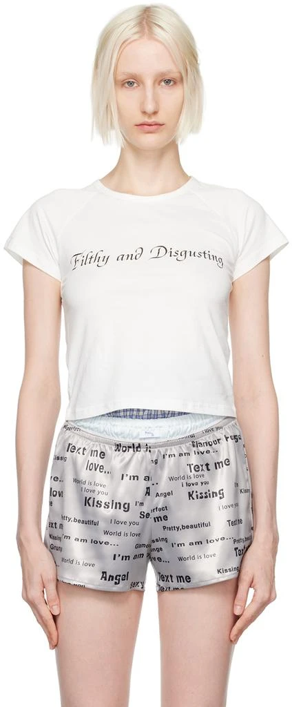 Praying White 'Filthy & Disgusting' Baby T-Shirt 1