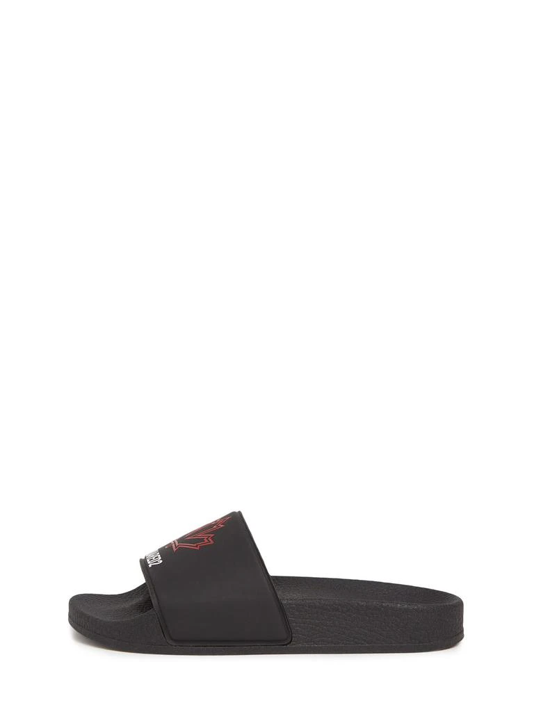 DSQUARED2 Rubber Slide Sandals W/logo 1
