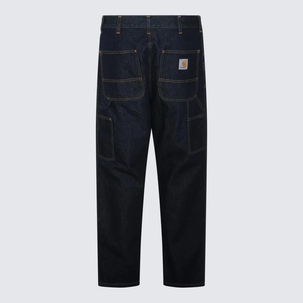 Carhartt WIP Carhartt Wip Dark Blue Cotton Denim Jeans 2