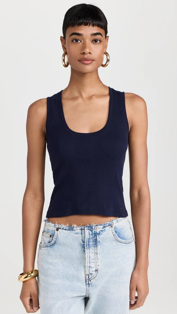 Goldie Cotton Rib Crop Tank 6