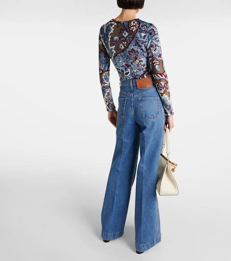 ETRO High-rise flared jeans 3