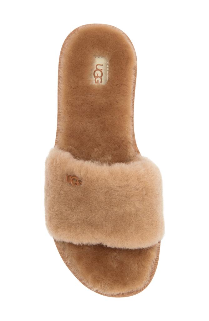 UGG Cozette Genuine Shearling Slipper Chestnut 8 Women s Shoes BeyondStyle