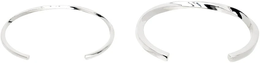 Pearls Before Swine Silver Nox Cuff Bracelet Set 2