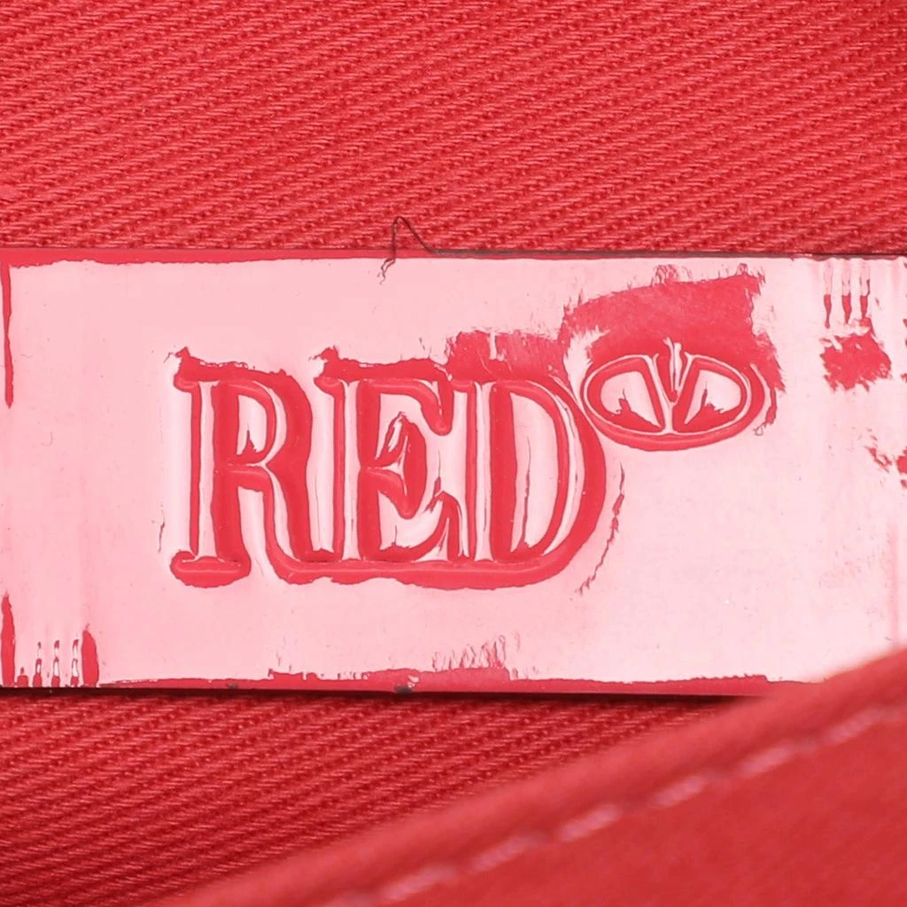 RED Valentino RED Valentino Red Patent Leather Bow Clutch Bag 11