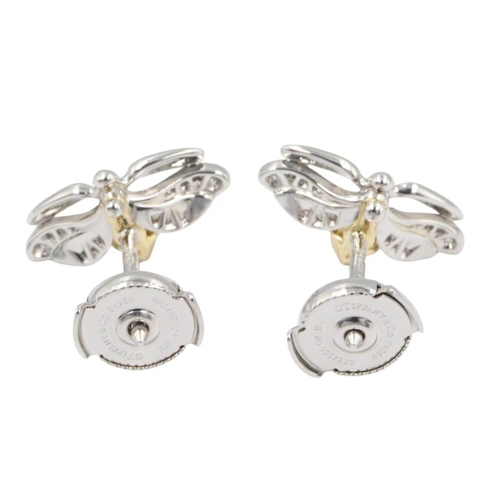 Tiffany 
Co. gold Clear yellow gold (18K) Platinum 950 Stud Earrings (Pre-Owned) 2