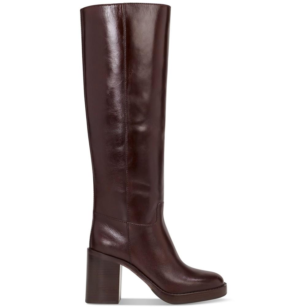 Vince Camuto Women's Gibi Wide-Calf Platform Knee-High Boots