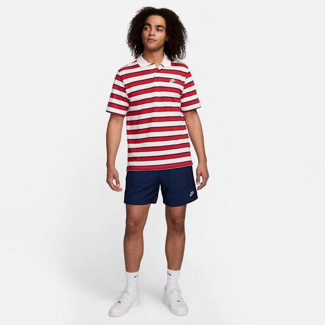 NIKE Men's Nike Club Striped Polo Shirt 2