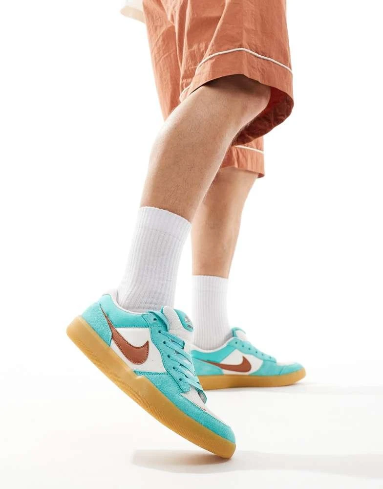 NIKE Nike SB Force 58 trainers in green and red 1