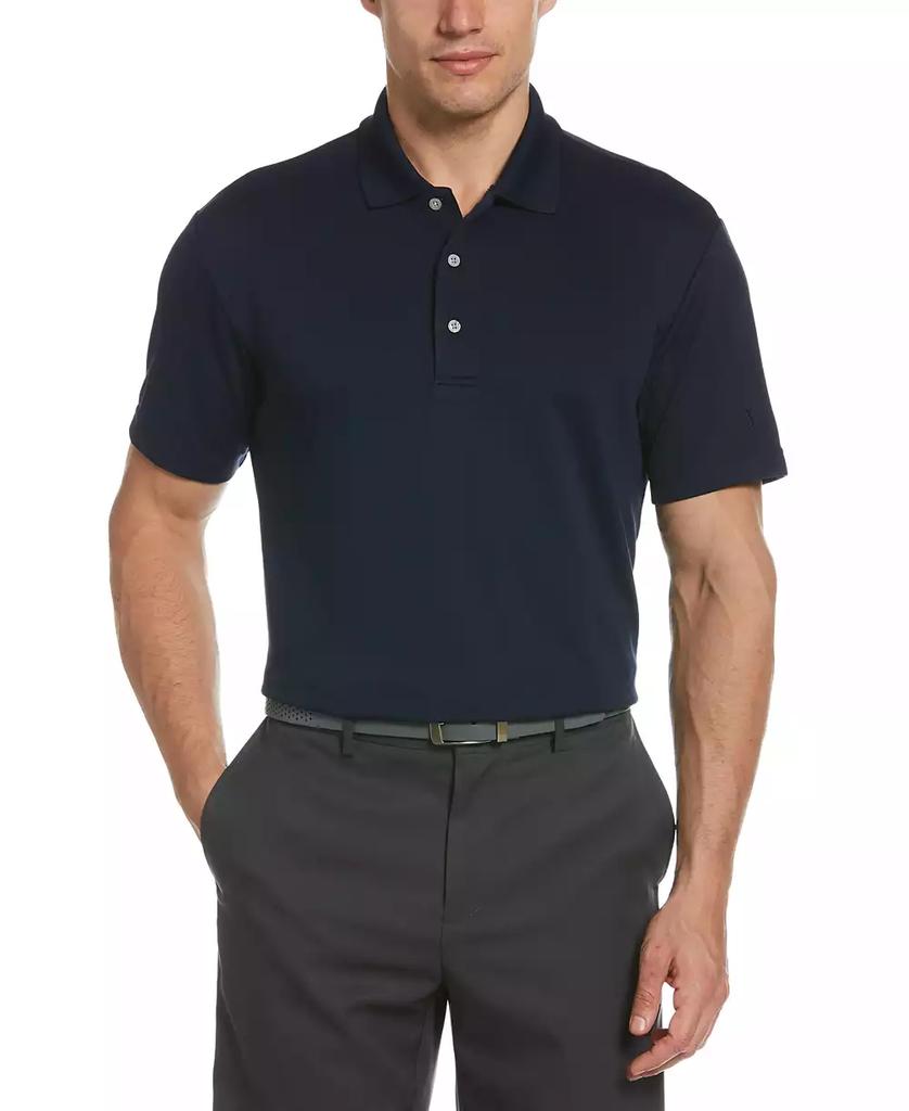 PGA TOUR Men's Big & Tall AirFlux™ Solid Mesh Golf Polo