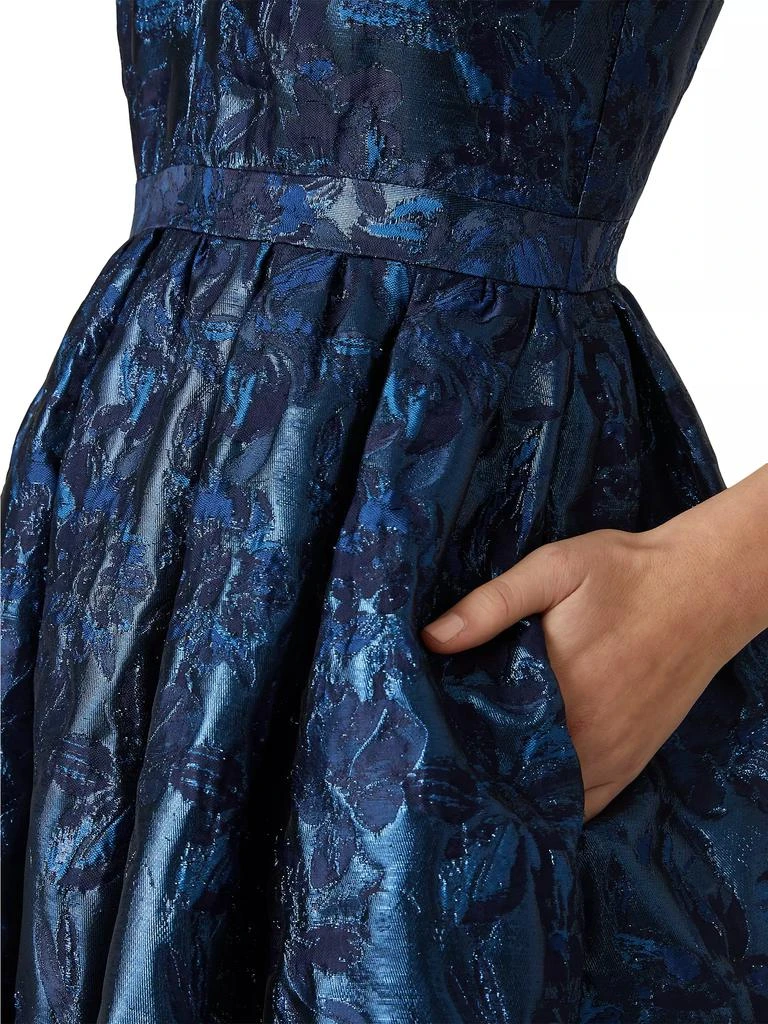 Shoshanna Ivanna Jacquard Cocktail Dress 4