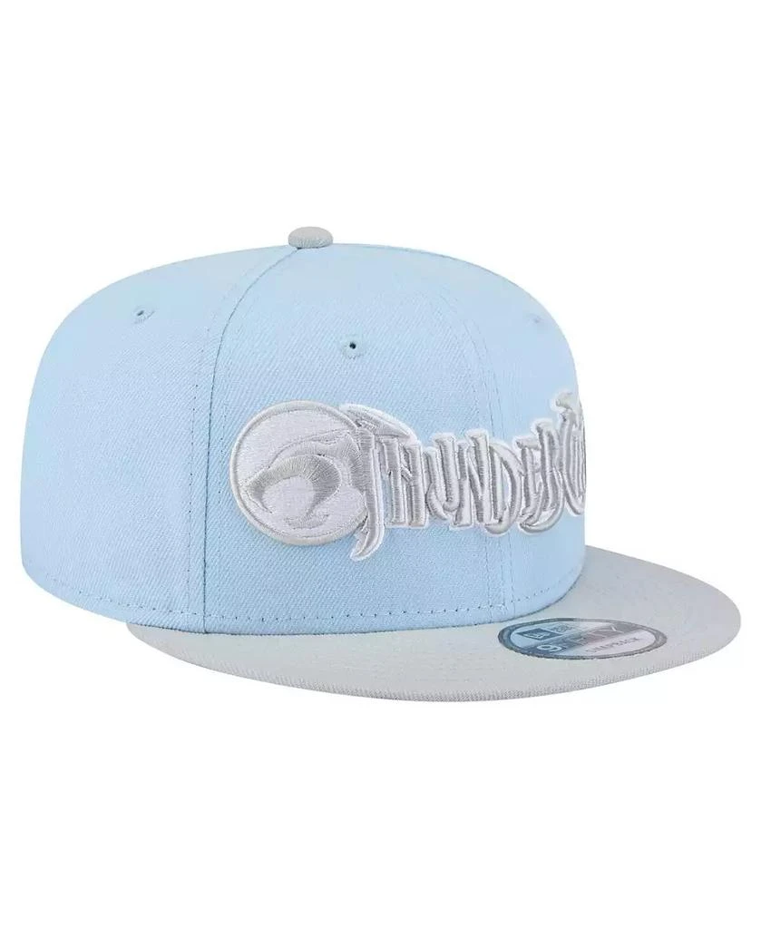 New Era Men's Light Blue/Gray Thundercats Two-Tone 9FIFTY Snapback Hat 3