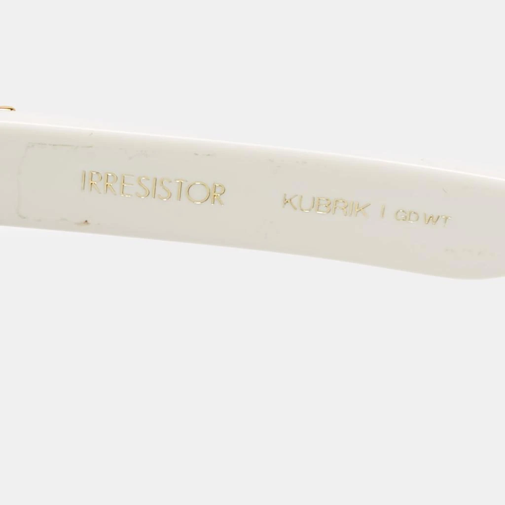 Aigner Irresistor Kubrik White/Multicolor Mirror Irresistor Square Sunglasses 4
