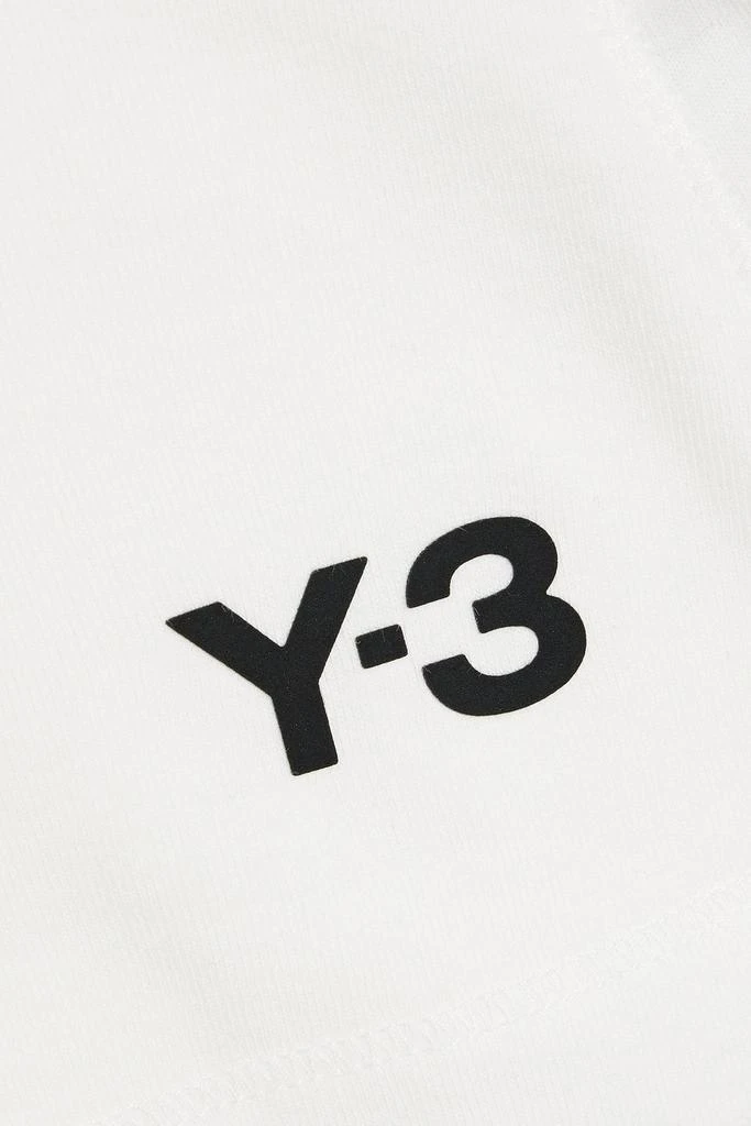 Y-3 Logo-print cotton-jersey top 4