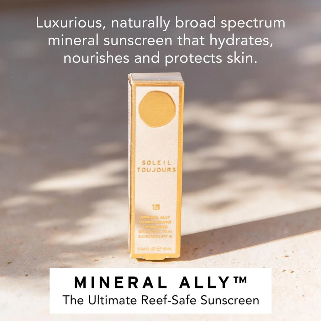 SOLEIL TOUJOURS Mineral Ally Hydra Lip Masque SPF 15 6