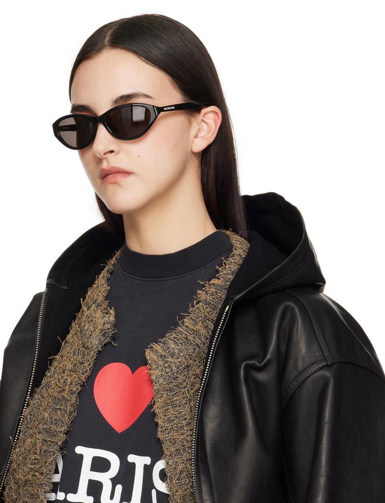 【BALENCIAGA】Neo Oval 2.0 サングラス Women's Neo Oval 2.0 Sunglasses in Black | Balenciaga US