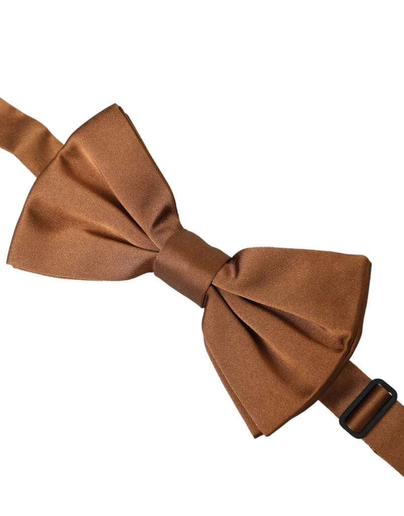 Dolce & Gabbana Silk Adjustable Neck Men Bow Men's Tie 2