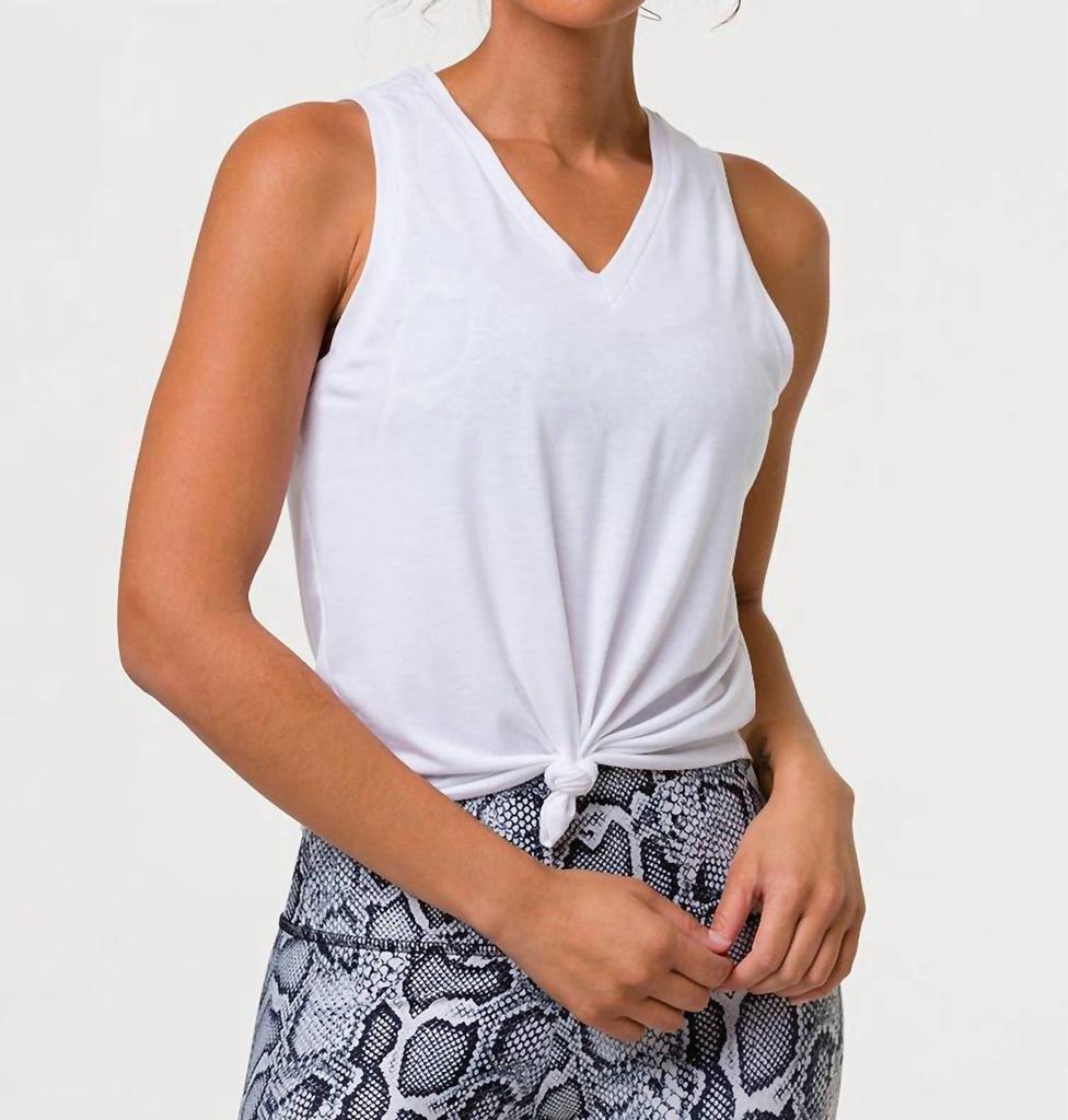 Onzie JERSEY TANK WITH KNOT