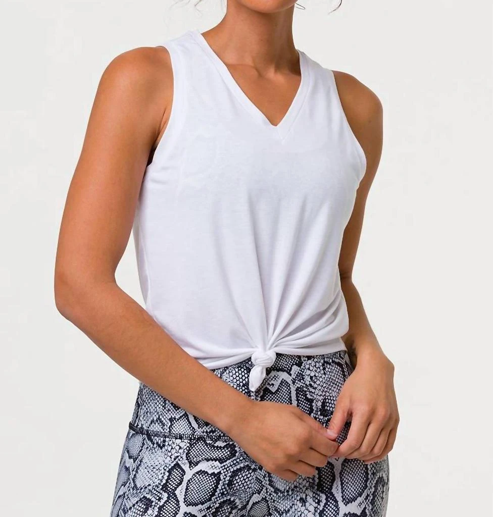 Onzie JERSEY TANK WITH KNOT 1