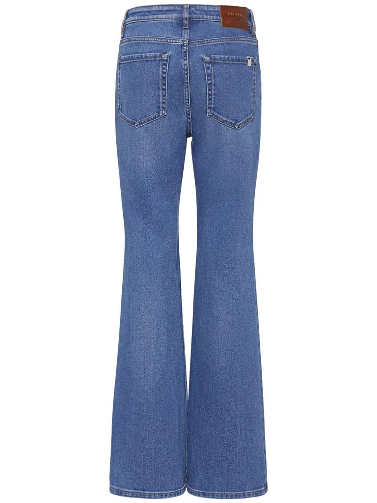 WEEKEND MAX MARA Palo High Rise Flared Denim Jeans 3