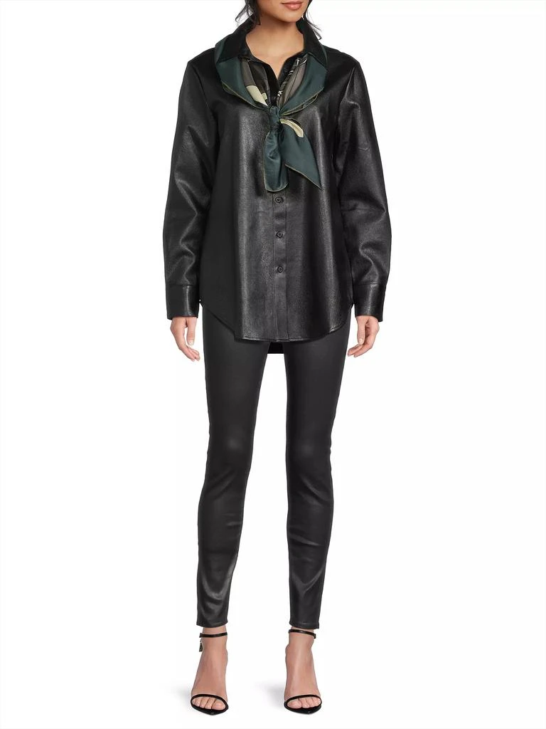 Burberry Drawn Umbrella Silk Square Scarf 2