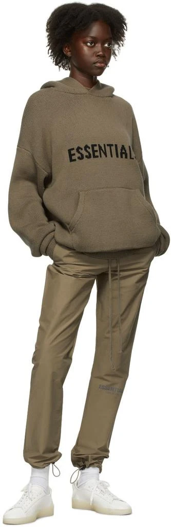 Essentials Taupe Track Lounge Pants 4