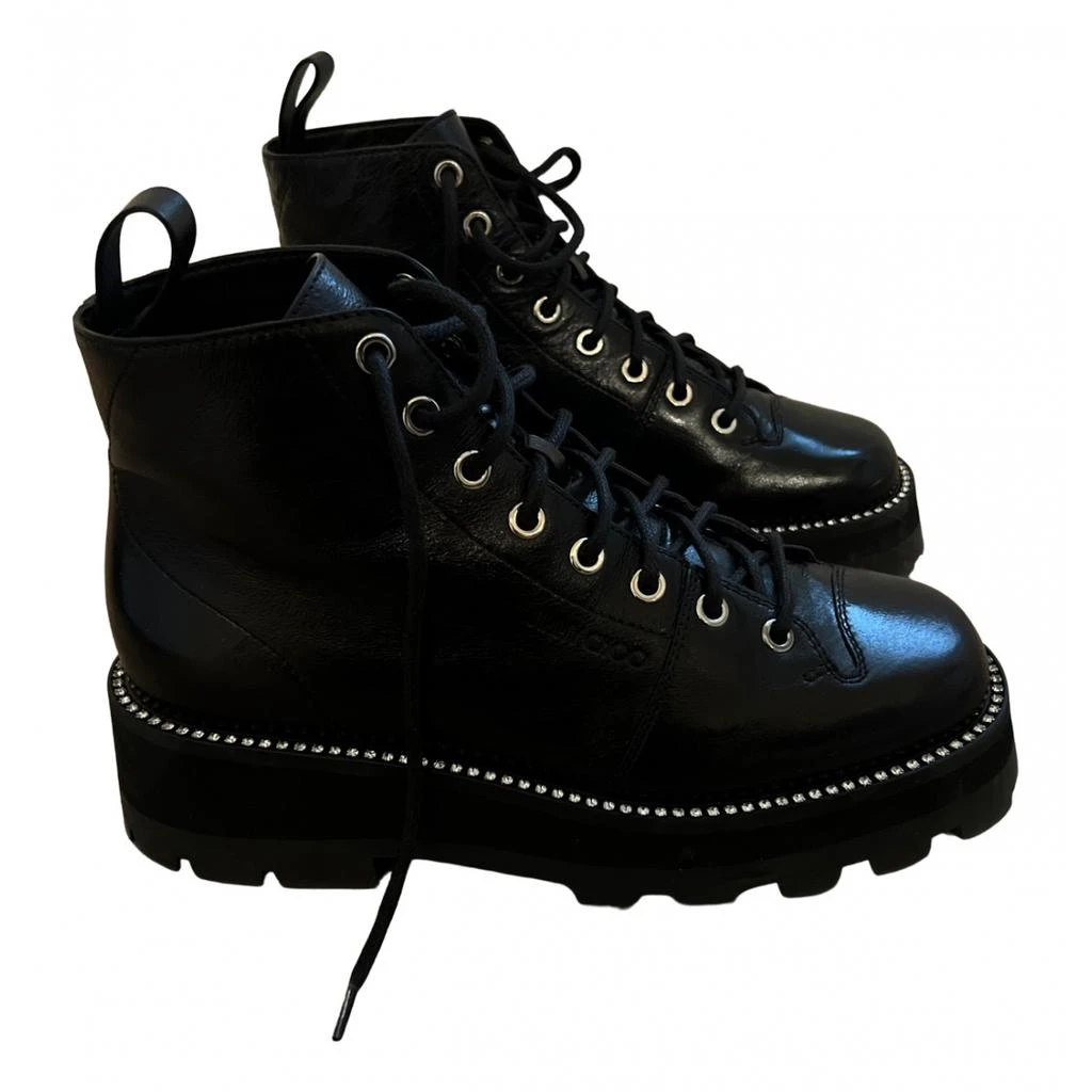 Jimmy Choo Jimmy Choo Leather lace up boots 1