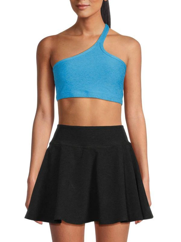 Beyond yoga Space Dye One Shoulder Sports Bra 1