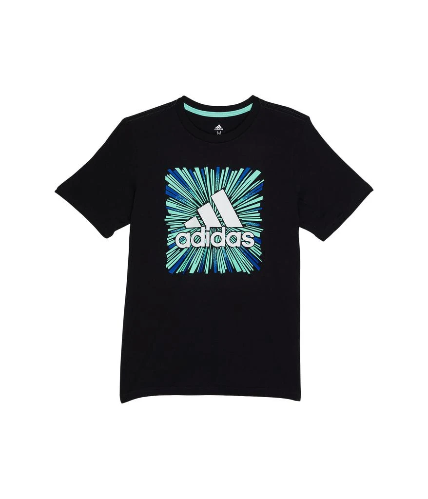 adidas Kids Short Sleeve Optimist Sport Tee (Big Kids) 1