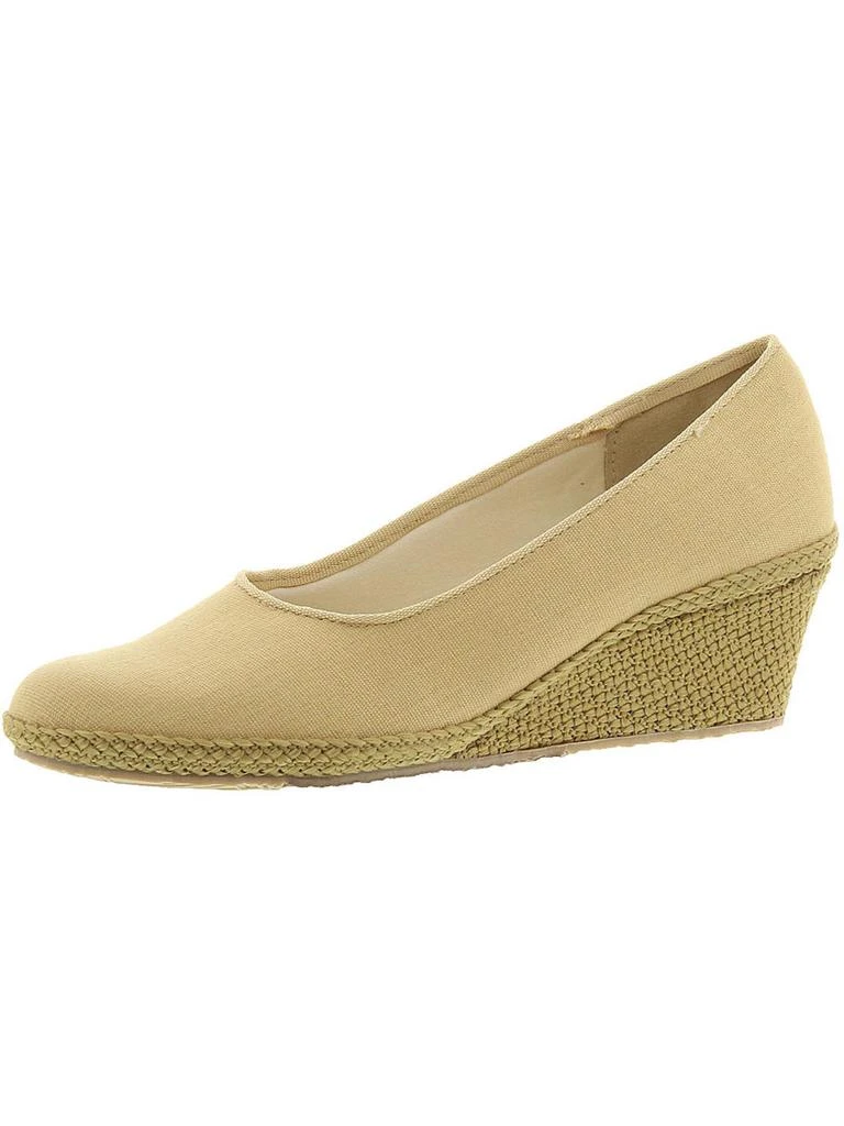 Beacon Newport Womens Canvas Slip On Espadrilles 1