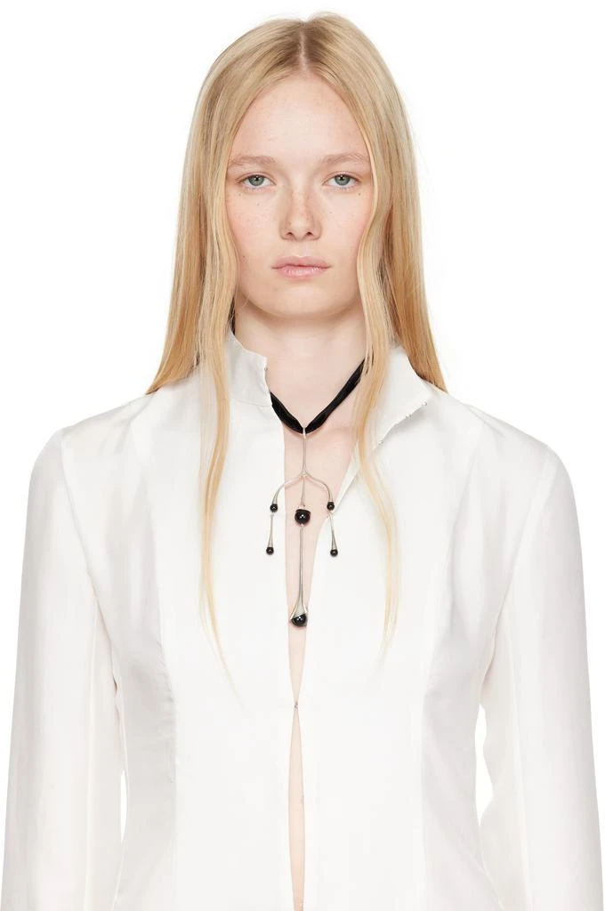 Sophie Buhai Black Chandelier Onyx Choker 2