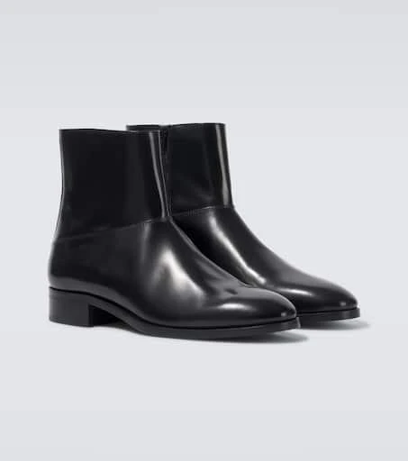 Valentino VLogo leather ankle boots 5