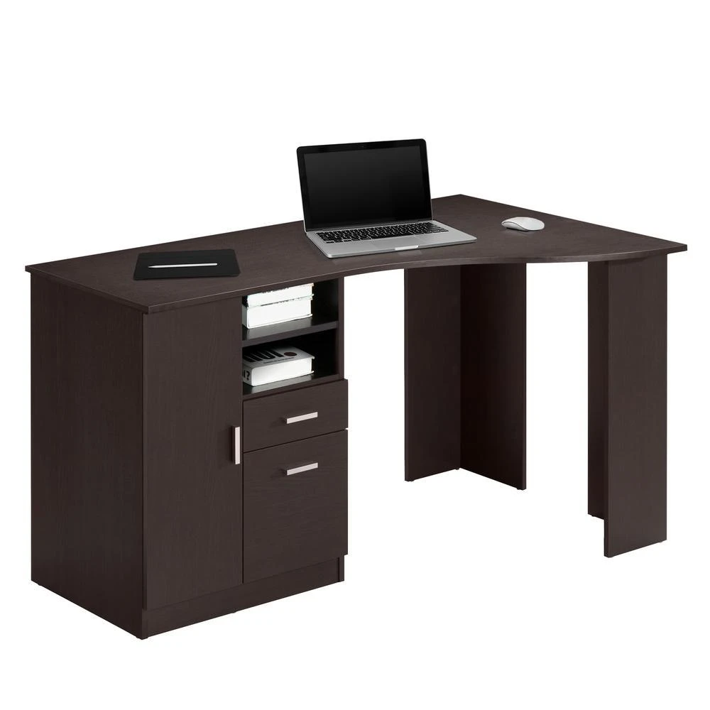 Techni Mobili Classic Office Desk with Storage, Espresso 3