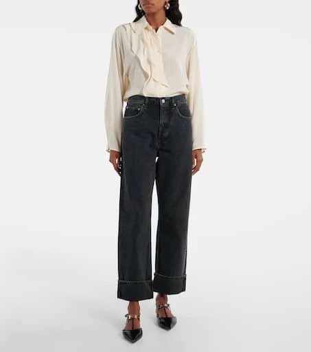 AGOLDE Fran Low Slung straight jeans 2