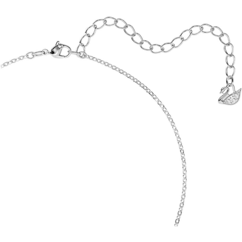 Swarovski Swarovski Women's Pendant - Iconic Swan Grey Rhodium Plated Lobster Clasp | 5614103 3