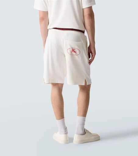 Burberry EKD cotton-blend towelling shorts 4