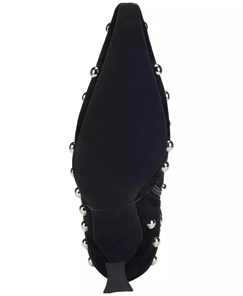 Jeffrey Campbell Fancy-U Mid-Shaft Studded Dress Booties 5