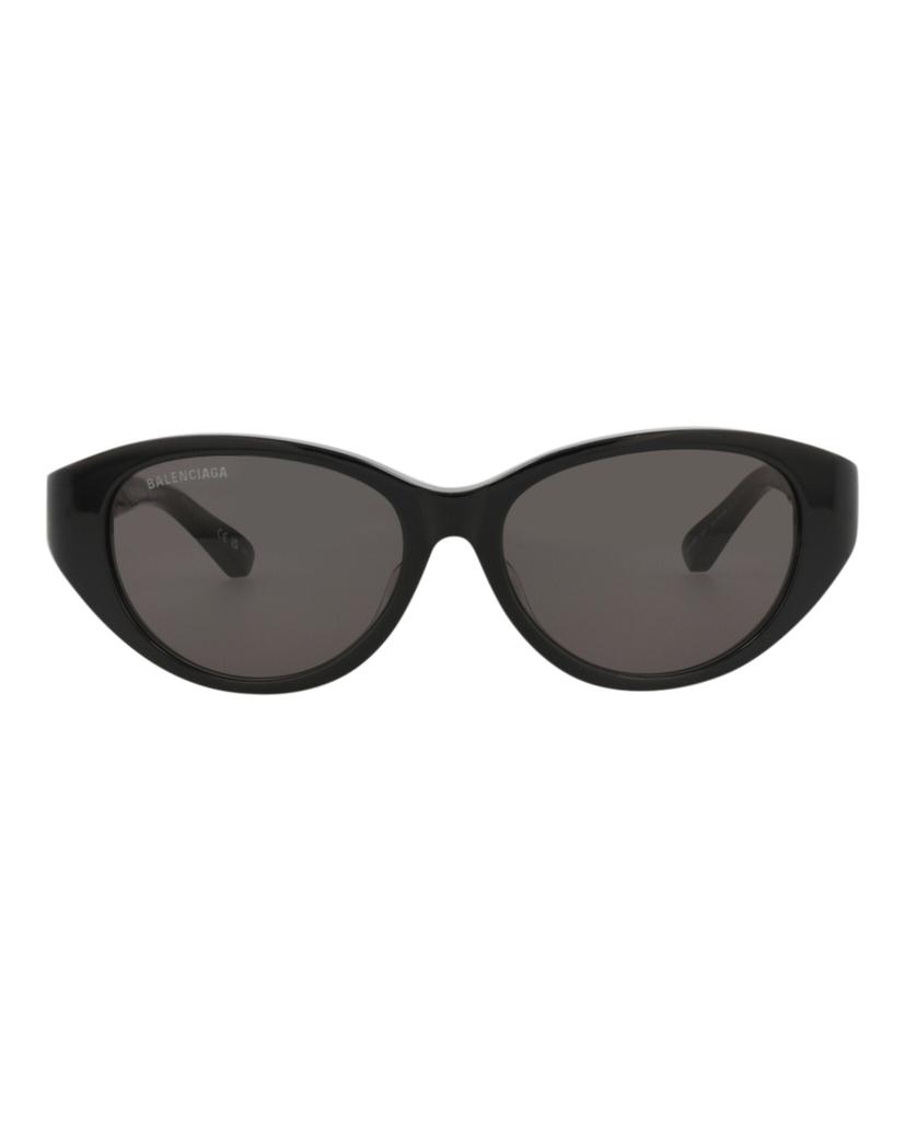 Balenciaga Round-Frame Recycled Acetate Sunglasses