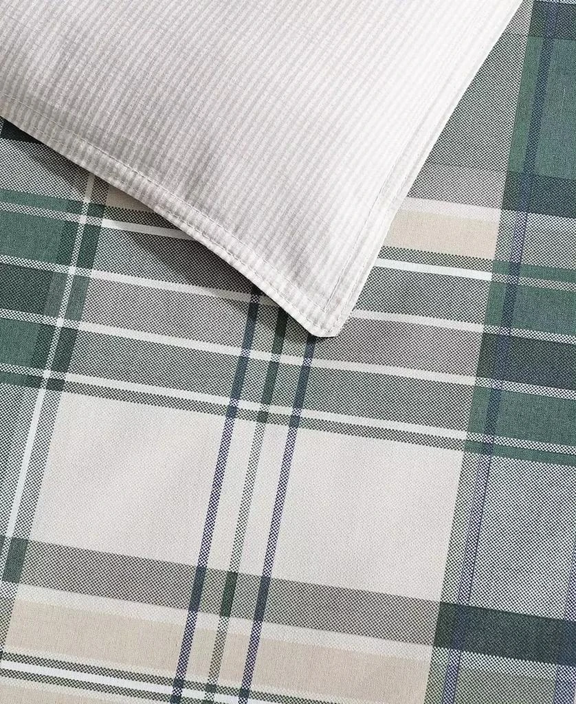 Eddie Bauer Timbers Plaid Cotton Reversible 2 Piece Comforter Set 5