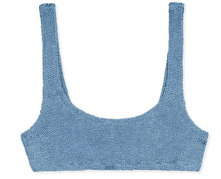 Mc2 Saint Barth Mc2 Saint Barth Naima Crinkle Bralette Bikini Top
