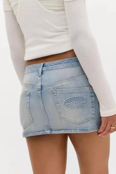 BDG BDG Ultimate Denim Mini Skirt 4