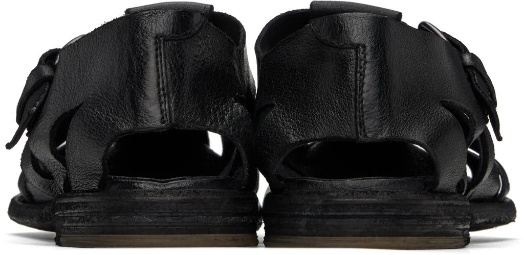 Officine Creative Black Archive 521 Sandals 2