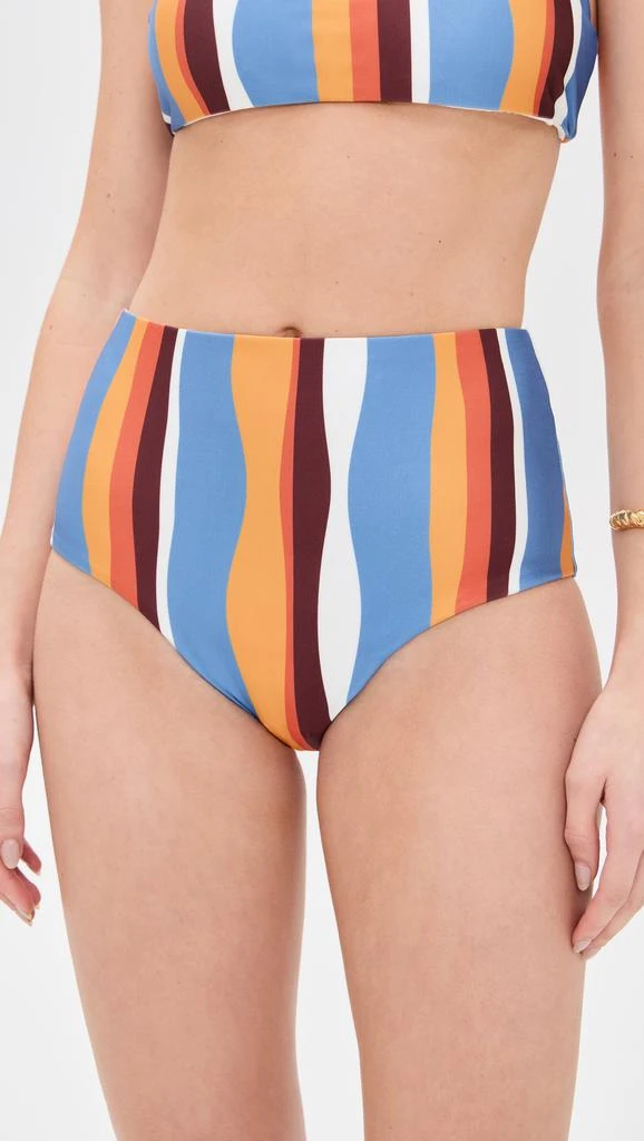 MINKPINK Ripple High Bikini Pants 1