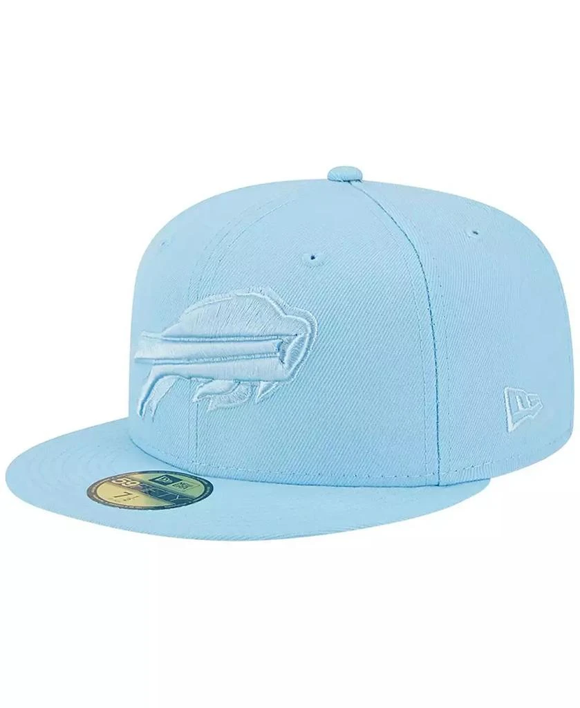 New Era Men's Light Blue Buffalo Bills Color Pack Brights 59FIFTY Fitted Hat 1