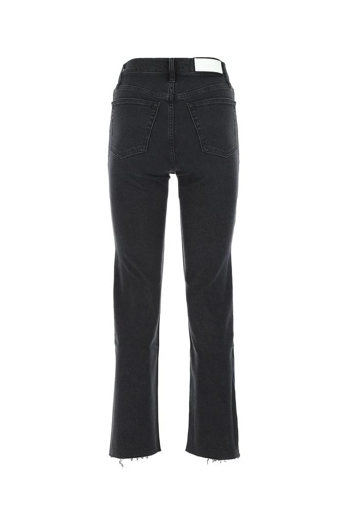 Re/Done Black stretch denim jeans 1
